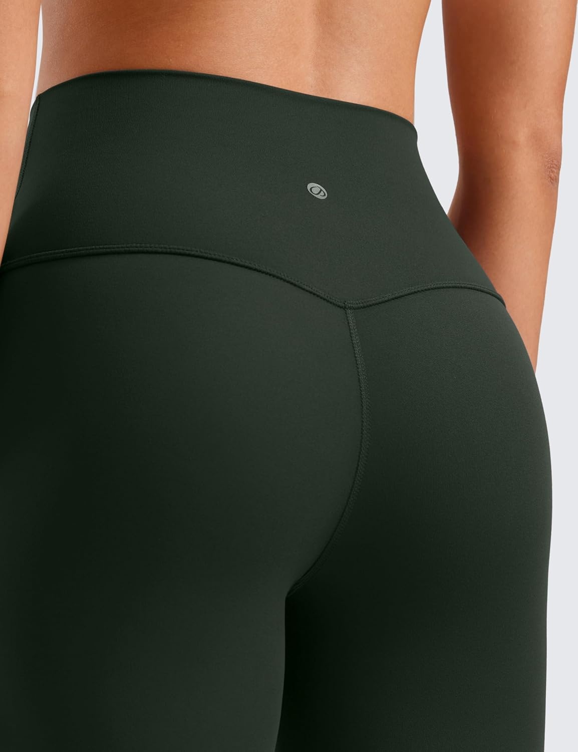 image:imageCRZ YOGA ButterLuxe Biker Shorts 6 High Waisted Workout Running Volleyball Spandex Yoga WomensLegend Green