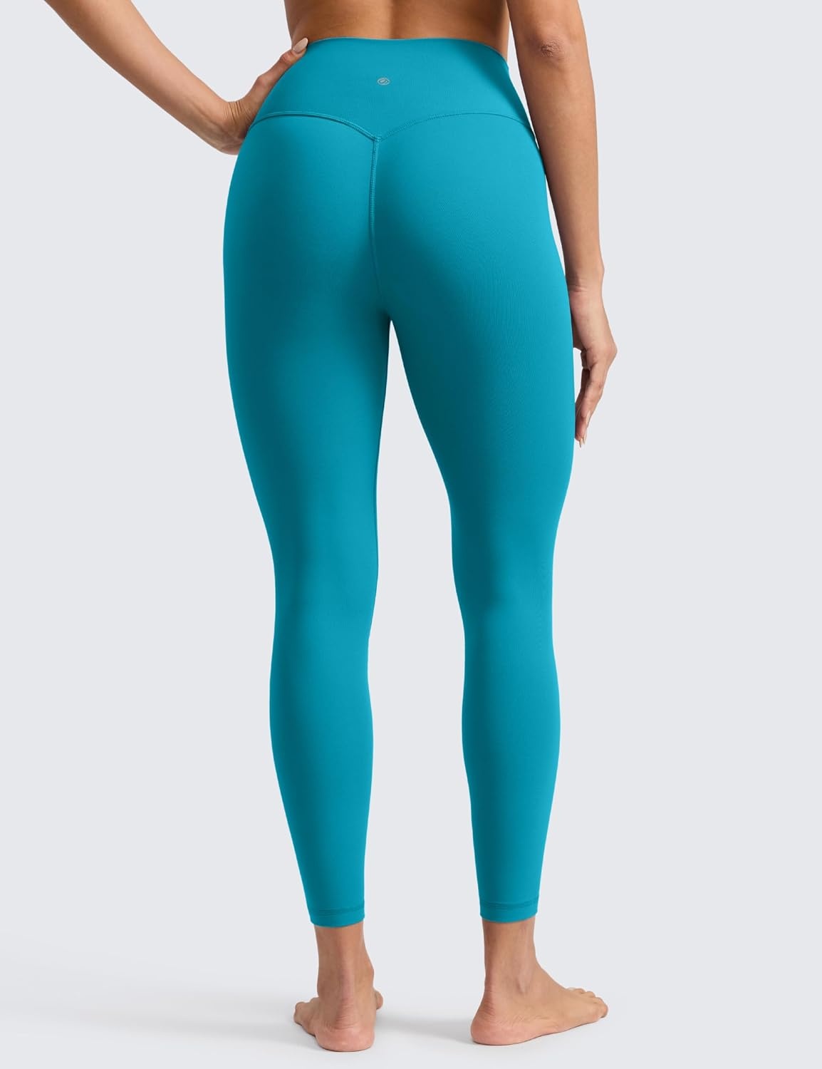 image:imageCRZ YOGA Butterlift Workout Leggings 25 High Waisted Pilates Gym Athletic Womens Yoga Pants Buttery SoftHawaiian Blue
