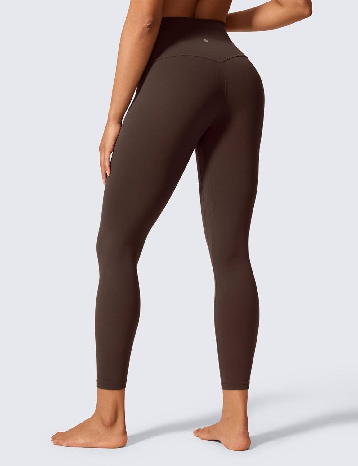 image:imageCRZ YOGA Butterlift Workout Leggings 25 High Waisted Pilates Gym Athletic Womens Yoga Pants Buttery SoftHot Fudge Brown