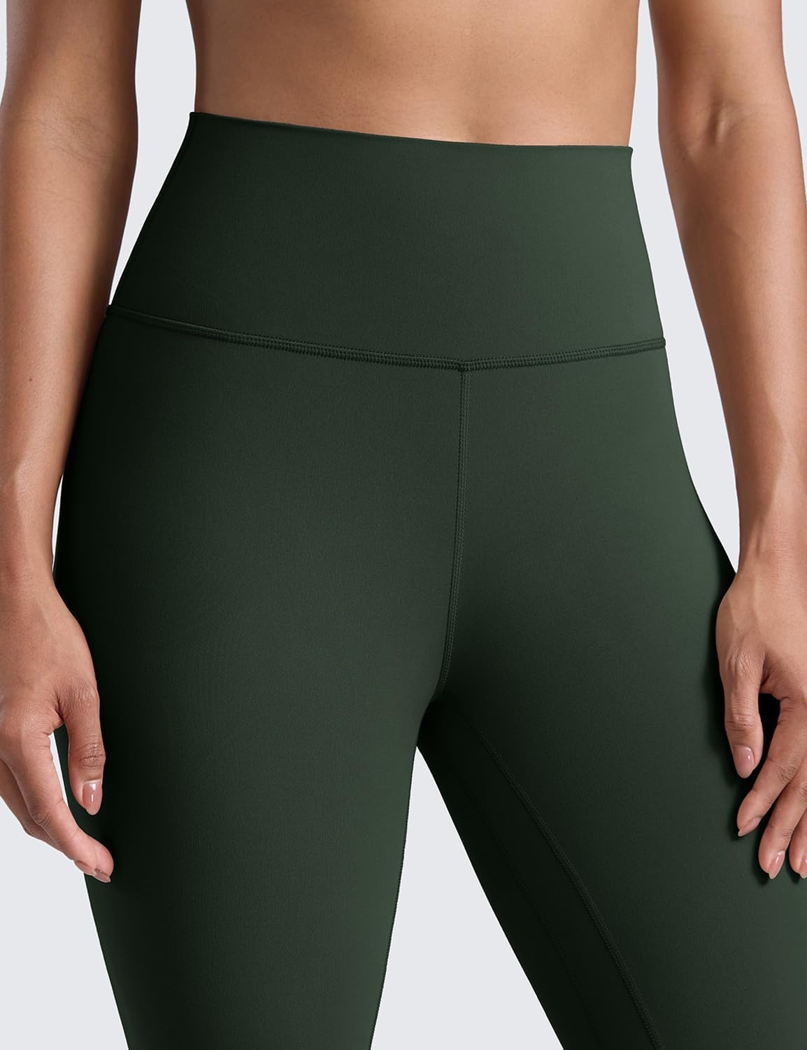 image:imageCRZ YOGA Butterlift Workout Leggings 25 High Waisted Pilates Gym Athletic Womens Yoga Pants Buttery SoftLegend Green