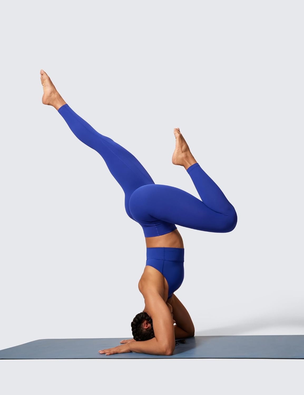image:imageCRZ YOGA Butterlift Workout Leggings 25 High Waisted Pilates Gym Athletic Womens Yoga Pants Buttery SoftWaves Blue