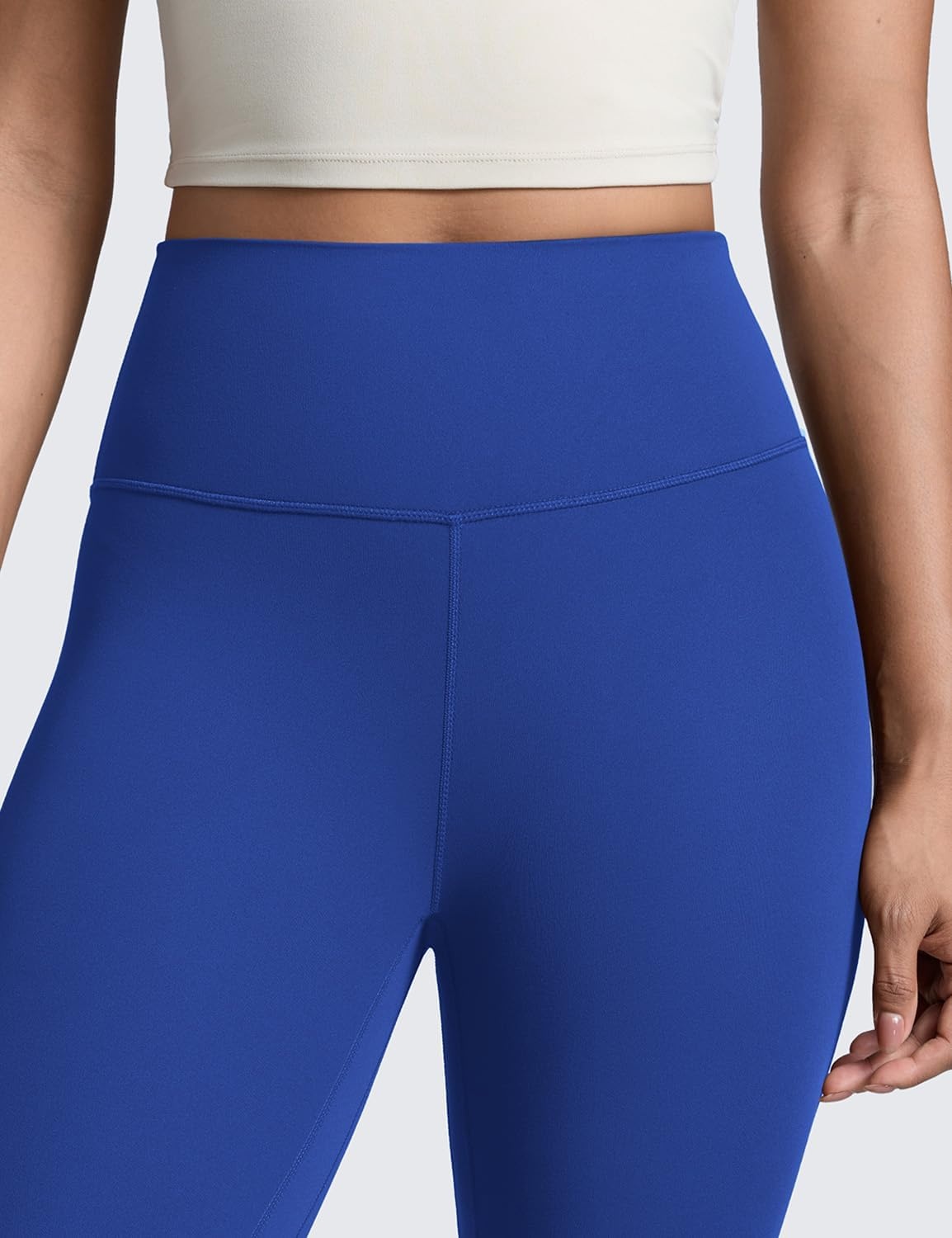 image:imageCRZ YOGA Butterlift Workout Leggings 25 High Waisted Pilates Gym Athletic Womens Yoga Pants Buttery SoftWaves Blue