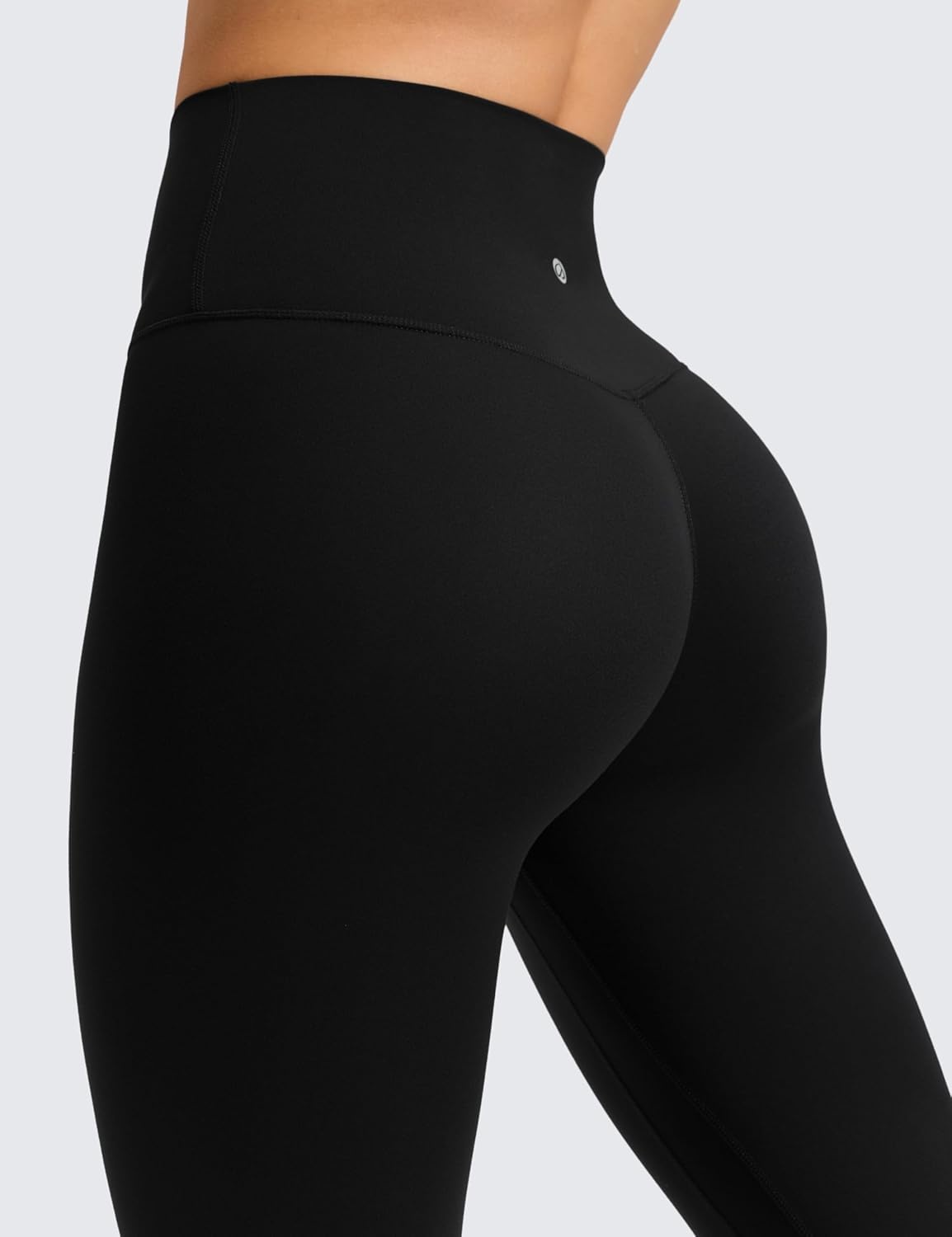 image:imageCRZ YOGA Butterluxe No Front Seam Yoga Leggings 25 High Waisted Womens Lounge Pants Pilates Workout Athletic Buttery SoftBlack