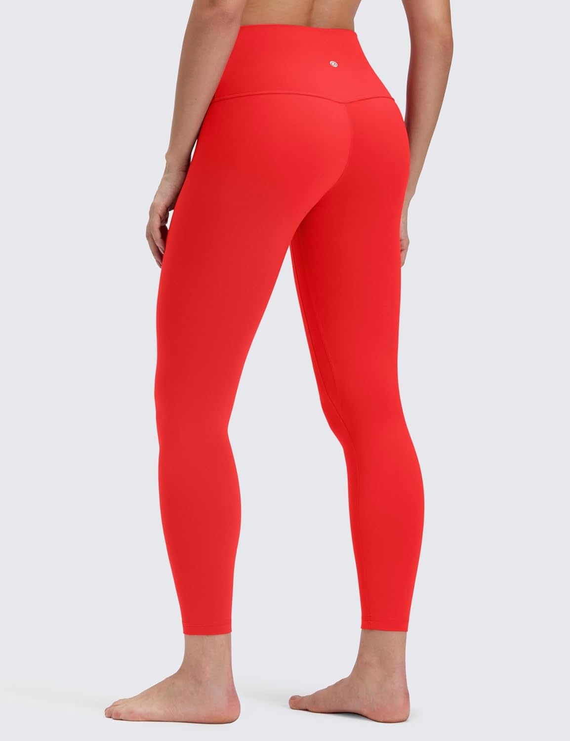 image:imageCRZ YOGA Butterluxe No Front Seam Yoga Leggings 25 High Waisted Womens Lounge Pants Pilates Workout Athletic Buttery SoftDeep Red
