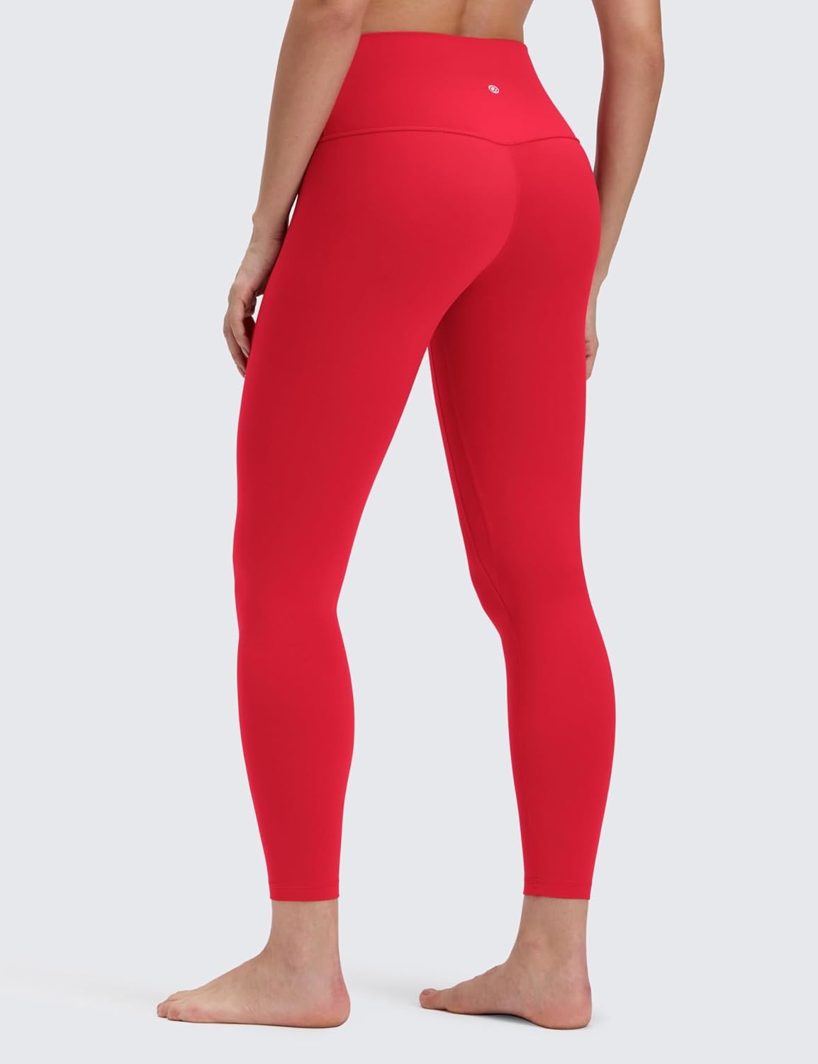image:imageCRZ YOGA Butterluxe No Front Seam Yoga Leggings 25 High Waisted Womens Lounge Pants Pilates Workout Athletic Buttery SoftLipstick Red