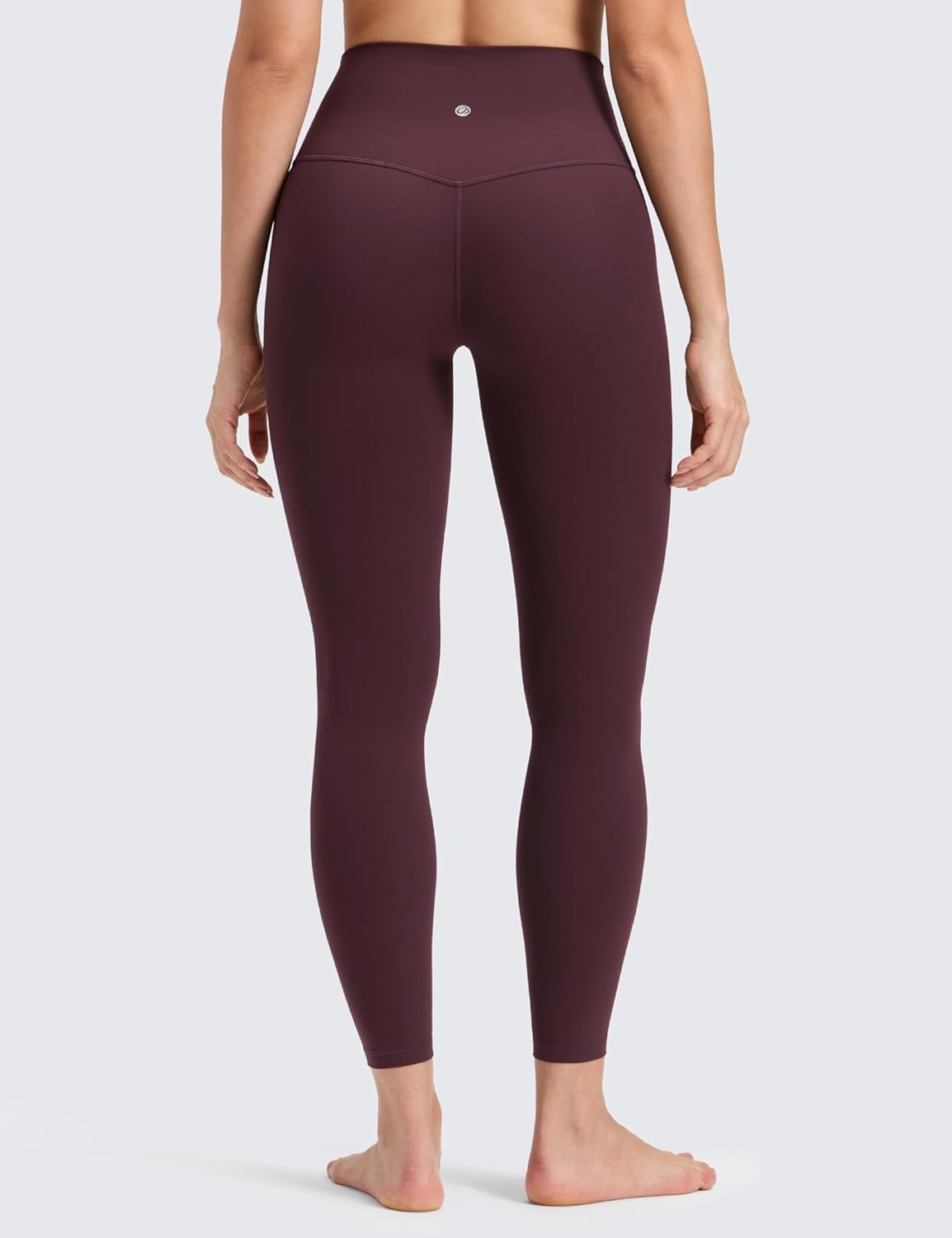 image:imageCRZ YOGA Butterluxe No Front Seam Yoga Leggings 25 High Waisted Womens Lounge Pants Pilates Workout Athletic Buttery SoftRipe Plum