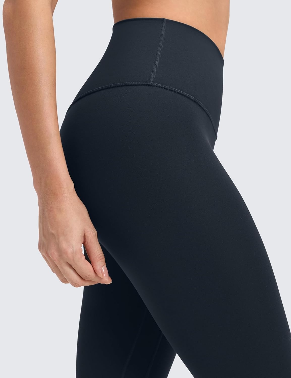 image:imageCRZ YOGA Butterluxe No Front Seam Yoga Leggings 25 High Waisted Womens Lounge Pants Pilates Workout Athletic Buttery SoftTrue Navy