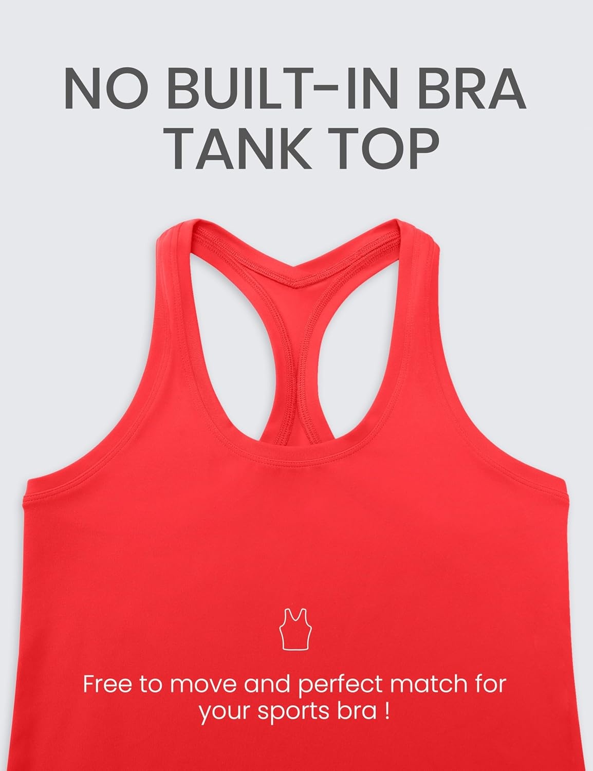 image:imageCRZ YOGA Butterluxe Racerback Tank Tops for Women Yoga Workout Casual Gym Athletic Camisole Tight Sleeveless ShirtsDeep Red