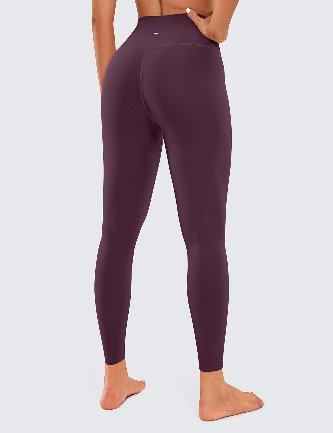 image:imageCRZ YOGA Butterluxe Yoga Leggings 25 High Waisted Buttery Soft Womens Workout Lounge PantsDeep Purple