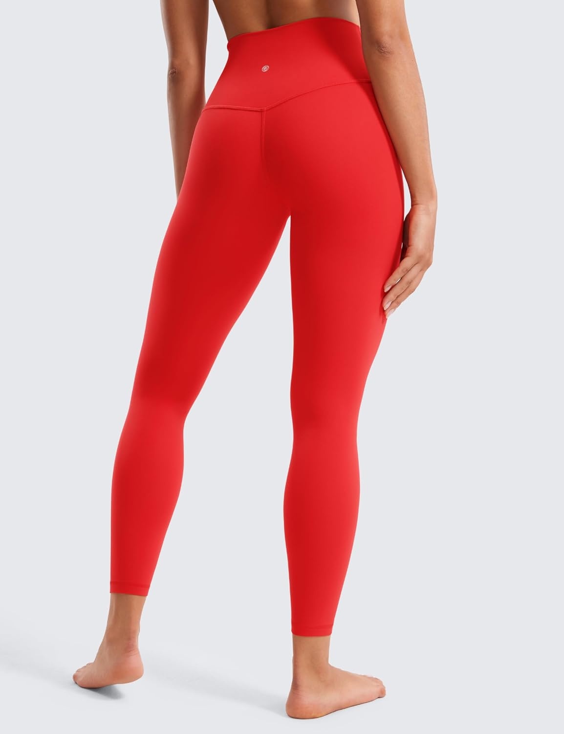 image:imageCRZ YOGA Butterluxe Yoga Leggings 25 High Waisted Buttery Soft Womens Workout Lounge PantsDeep Red