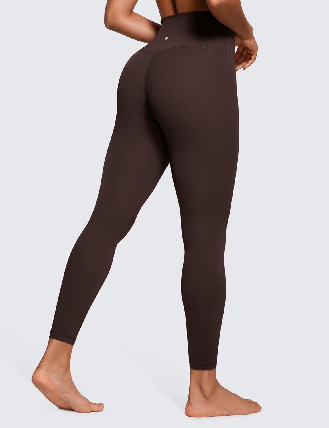 image:imageCRZ YOGA Butterluxe Yoga Leggings 25 High Waisted Buttery Soft Womens Workout Lounge PantsHot Fudge Brown