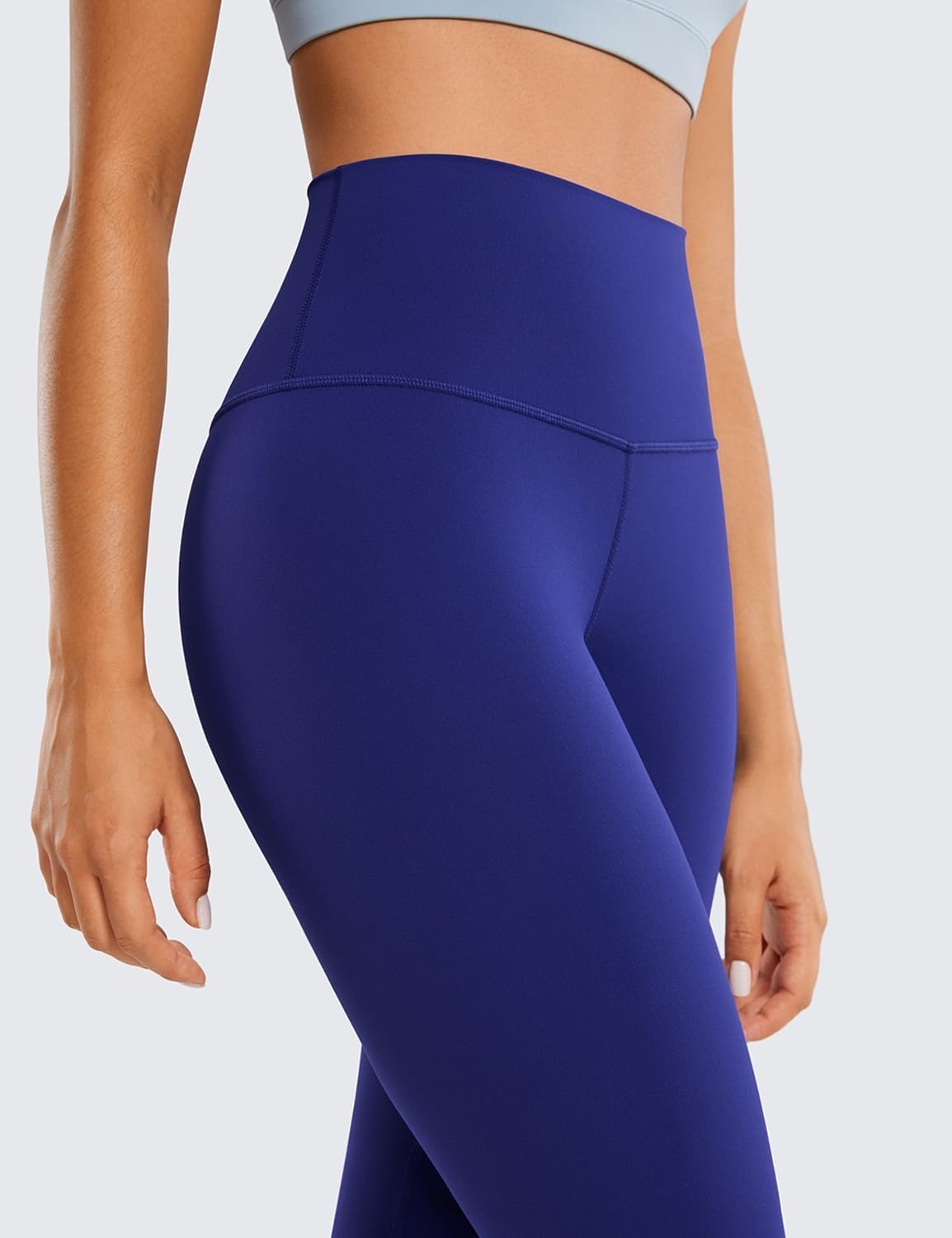 image:imageCRZ YOGA Butterluxe Yoga Leggings 25 High Waisted Buttery Soft Womens Workout Lounge PantsLarkspur Blue