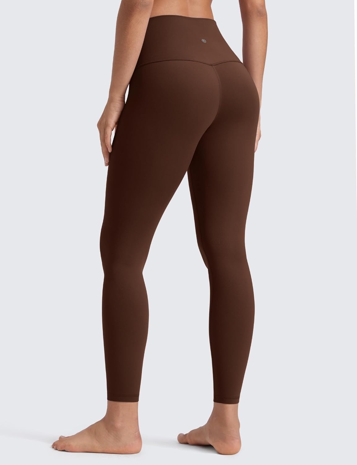 image:imageCRZ YOGA Butterluxe Yoga Leggings 25 High Waisted Buttery Soft Womens Workout Lounge PantsLava Brown