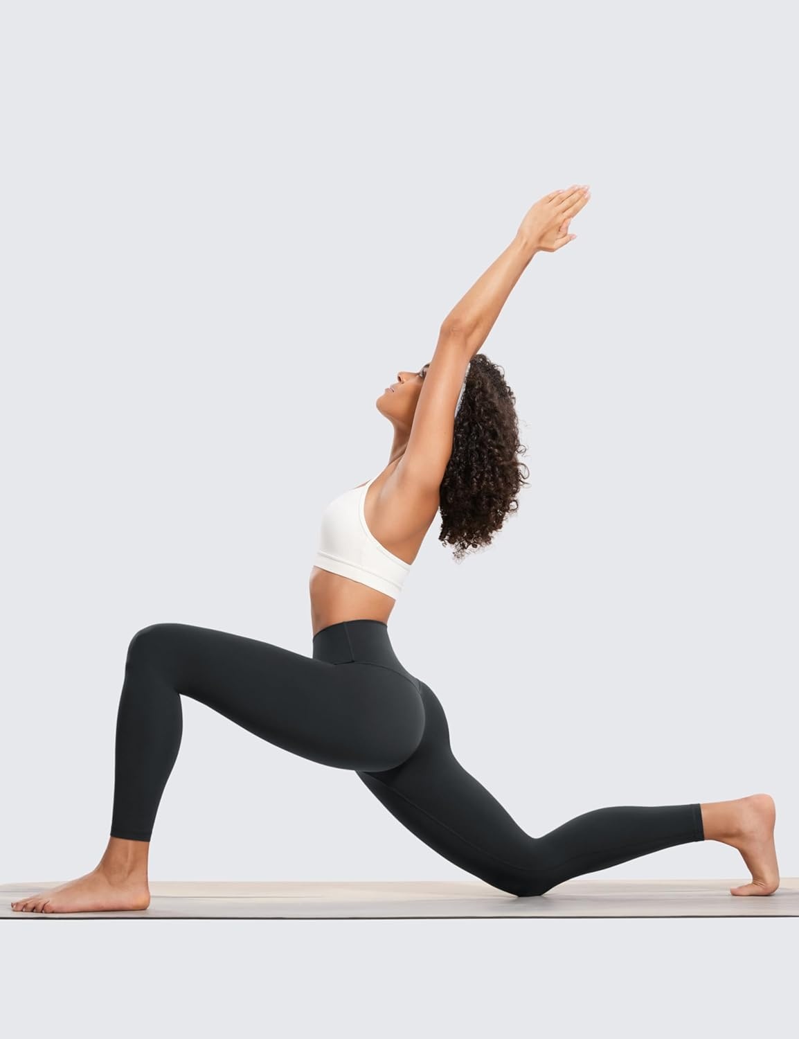 image:imageCRZ YOGA Butterluxe Yoga Leggings 25 High Waisted Buttery Soft Womens Workout Lounge PantsMelanite