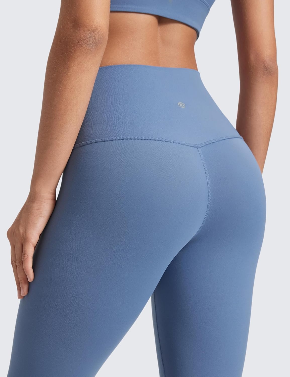 image:imageCRZ YOGA Butterluxe Yoga Leggings 25 High Waisted Buttery Soft Womens Workout Lounge PantsOasis Blue