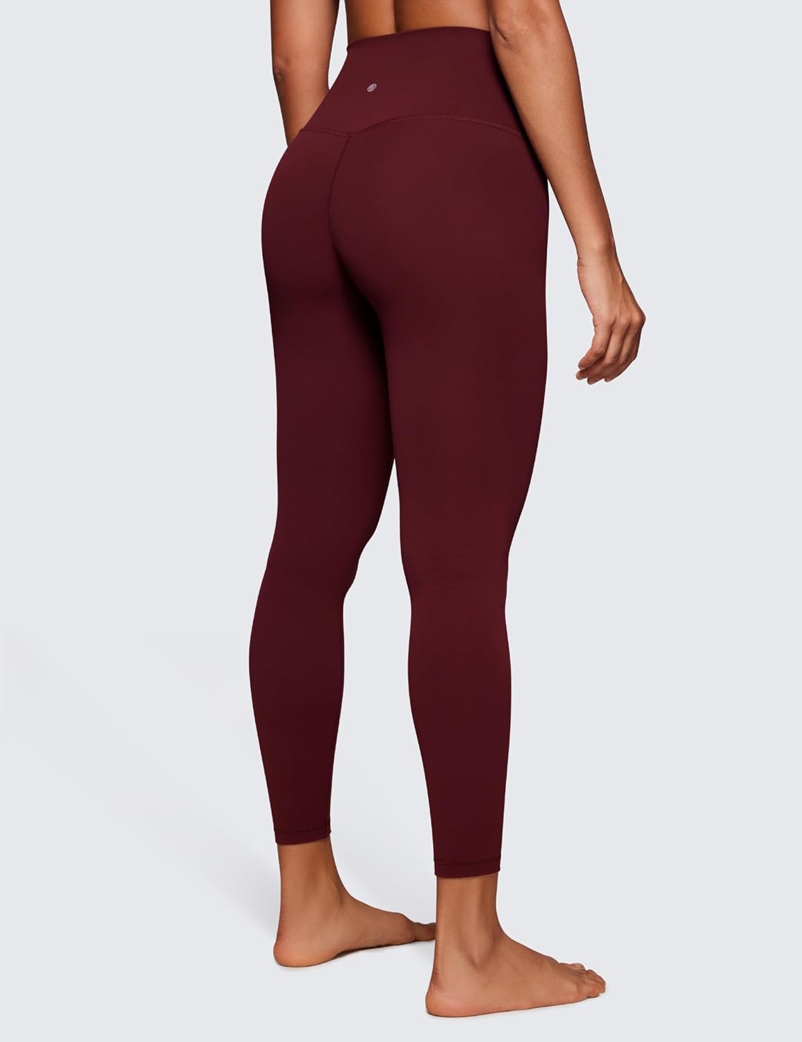 image:imageCRZ YOGA Butterluxe Yoga Leggings 25 High Waisted Buttery Soft Womens Workout Lounge PantsRed Merlot