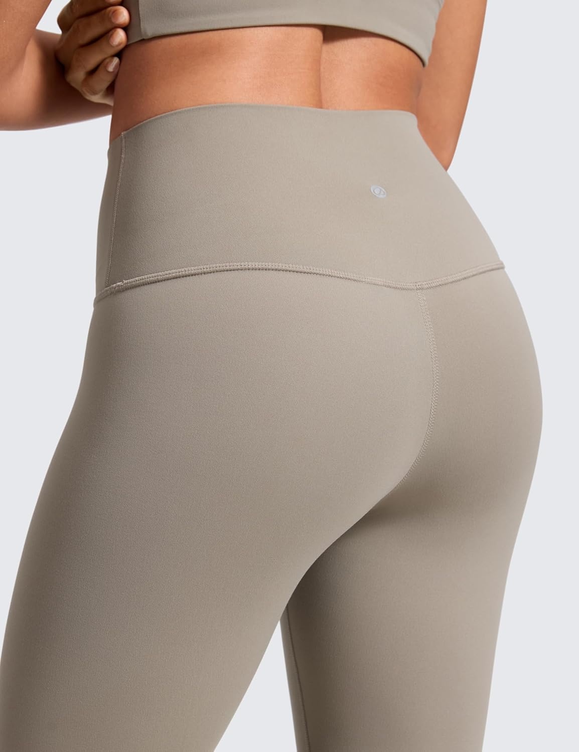image:imageCRZ YOGA Butterluxe Yoga Leggings 25 High Waisted Buttery Soft Womens Workout Lounge PantsWarm Ash Grey