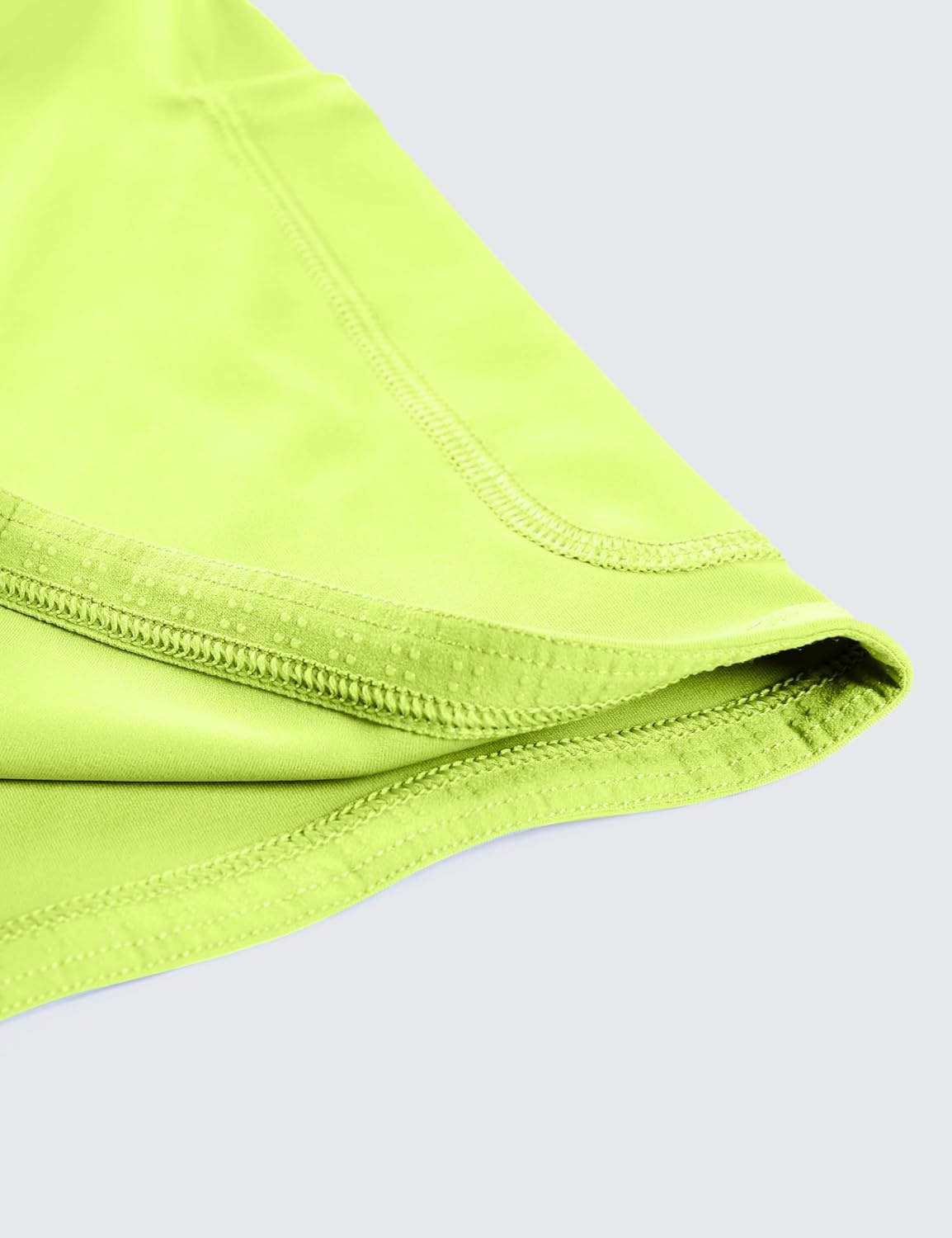 image:imageCRZ YOGA High Waisted Pleated Tennis Skirts for Women Mini Lined Casual Tummy Control Skort with PocketsNeon Yellow