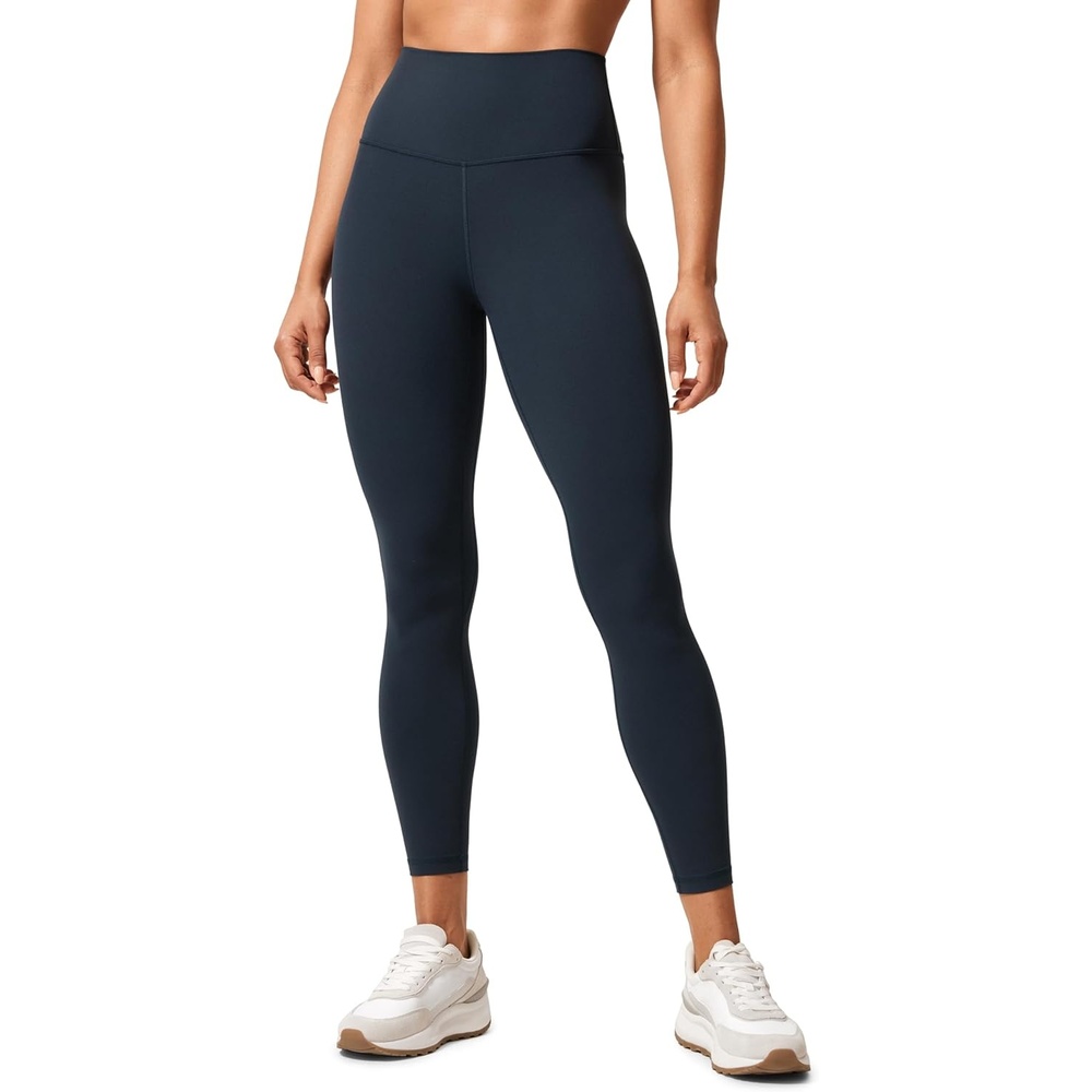 image:imageCRZ YOGA Butterlift Workout Leggings 25 High Waisted Pilates Gym Athletic Womens Yoga Pants Buttery SoftTrue Navy