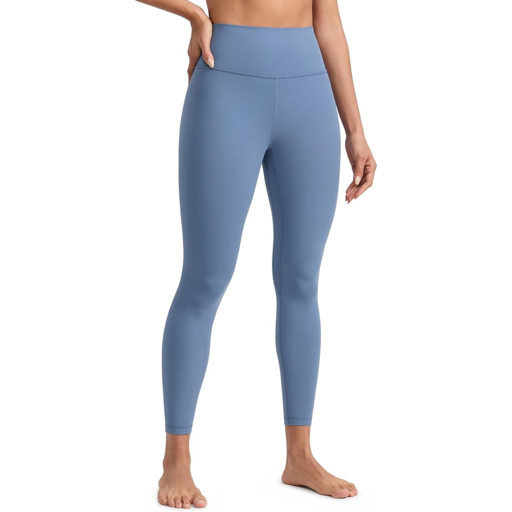 image:imageCRZ YOGA Butterlift Workout Leggings 25 High Waisted Pilates Gym Athletic Womens Yoga Pants Buttery SoftWashed Denim