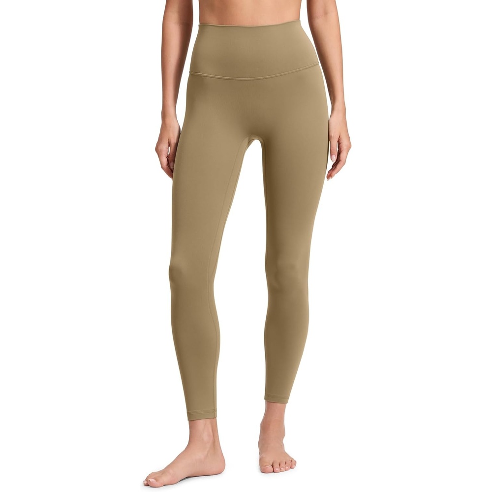 image:imageCRZ YOGA Butterluxe No Front Seam Yoga Leggings 25 High Waisted Womens Lounge Pants Pilates Workout Athletic Buttery SoftSoul Brown