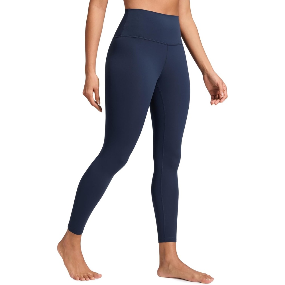 image:imageCRZ YOGA Butterluxe Yoga Leggings 25 High Waisted Buttery Soft Womens Workout Lounge PantsClub Blue