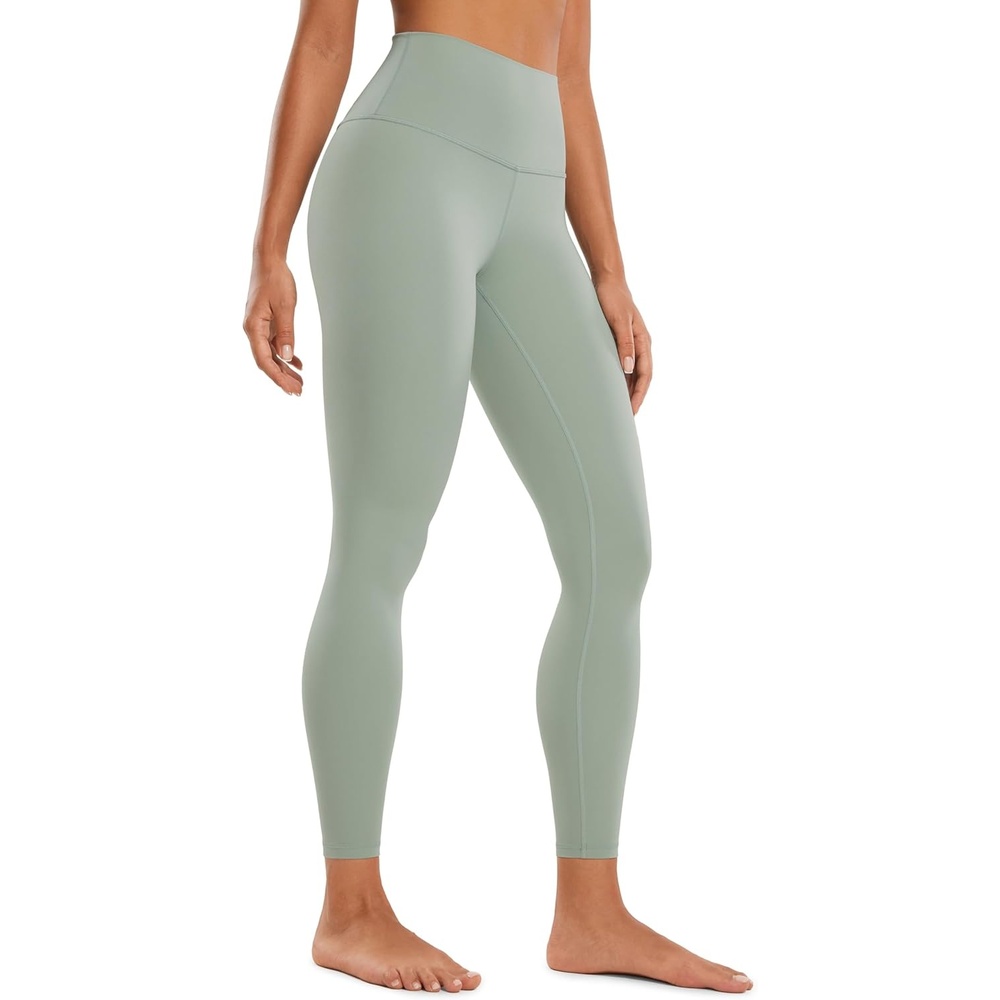 image:imageCRZ YOGA Butterluxe Yoga Leggings 25  High Waisted Buttery Soft Womens Workout Lounge PantsGreen Palm Court