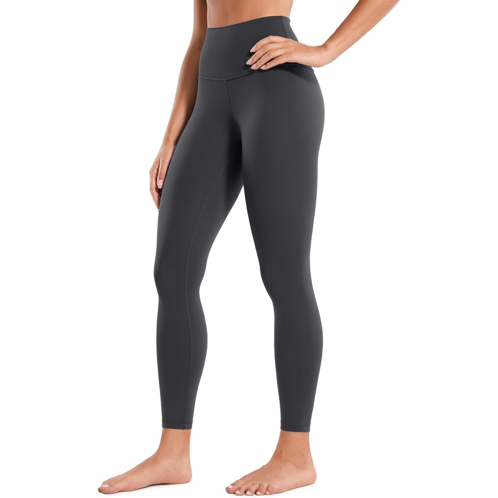image:imageCRZ YOGA Butterluxe Yoga Leggings 25 High Waisted Buttery Soft Womens Workout Lounge PantsMysterious Grey