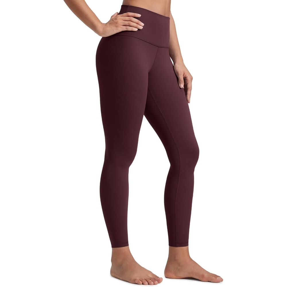 image:imageCRZ YOGA Butterluxe Yoga Leggings 25 High Waisted Buttery Soft Womens Workout Lounge PantsRipe Plum