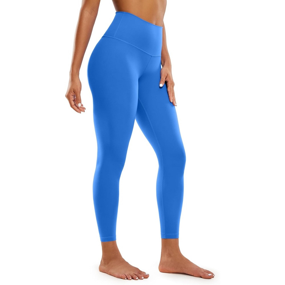 image:imageCRZ YOGA Butterluxe Yoga Leggings 25 High Waisted Buttery Soft Womens Workout Lounge PantsSparkle Blue