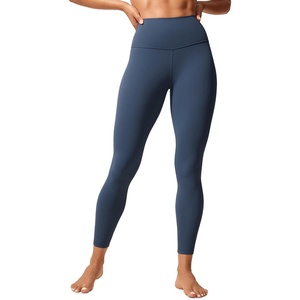 CRZ YOGA Butterlift Workout Leggings 25″ – High Waisted Pilates Gym Athletic Womens Yoga Pants Buttery Soft(Stelindigo)