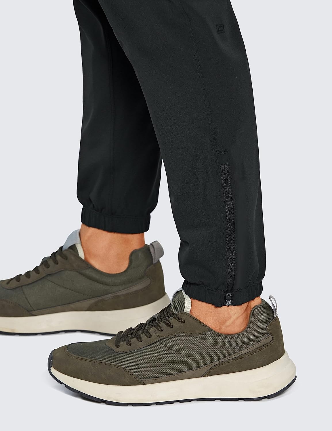 image:imageCRZ YOGA 4Way Stretch Athletic Joggers for Men 3032 Track Golf Gym Workout Hiking Pants with PocketsBlack