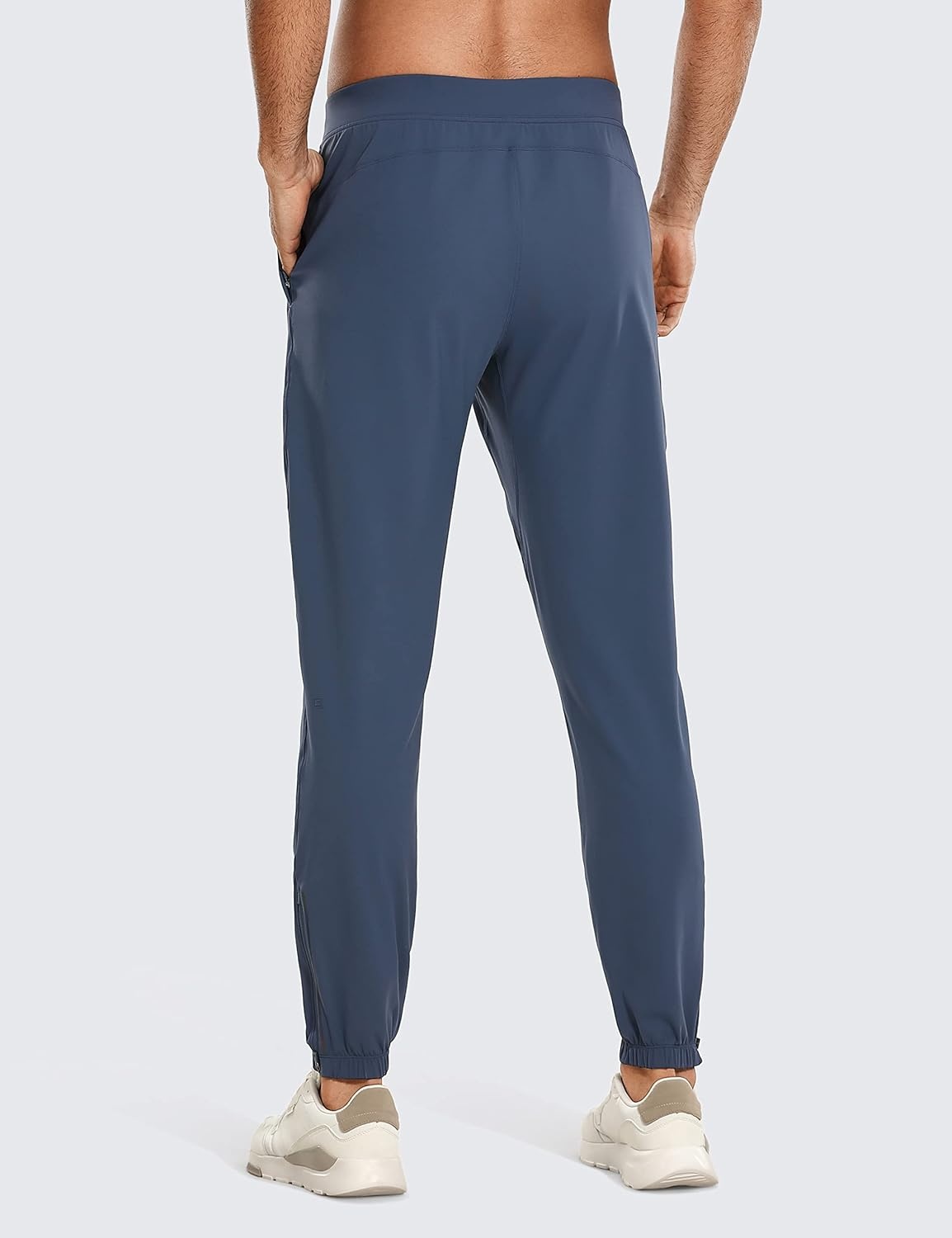 image:imageCRZ YOGA 4Way Stretch Athletic Joggers for Men 3032 Track Golf Gym Workout Hiking Pants with PocketsElectric Blue