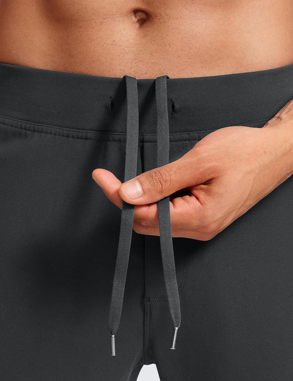 image:imageCRZ YOGA 4Way Stretch Athletic Joggers for Men 3032 Track Golf Gym Workout Hiking Pants with PocketsInk Gray