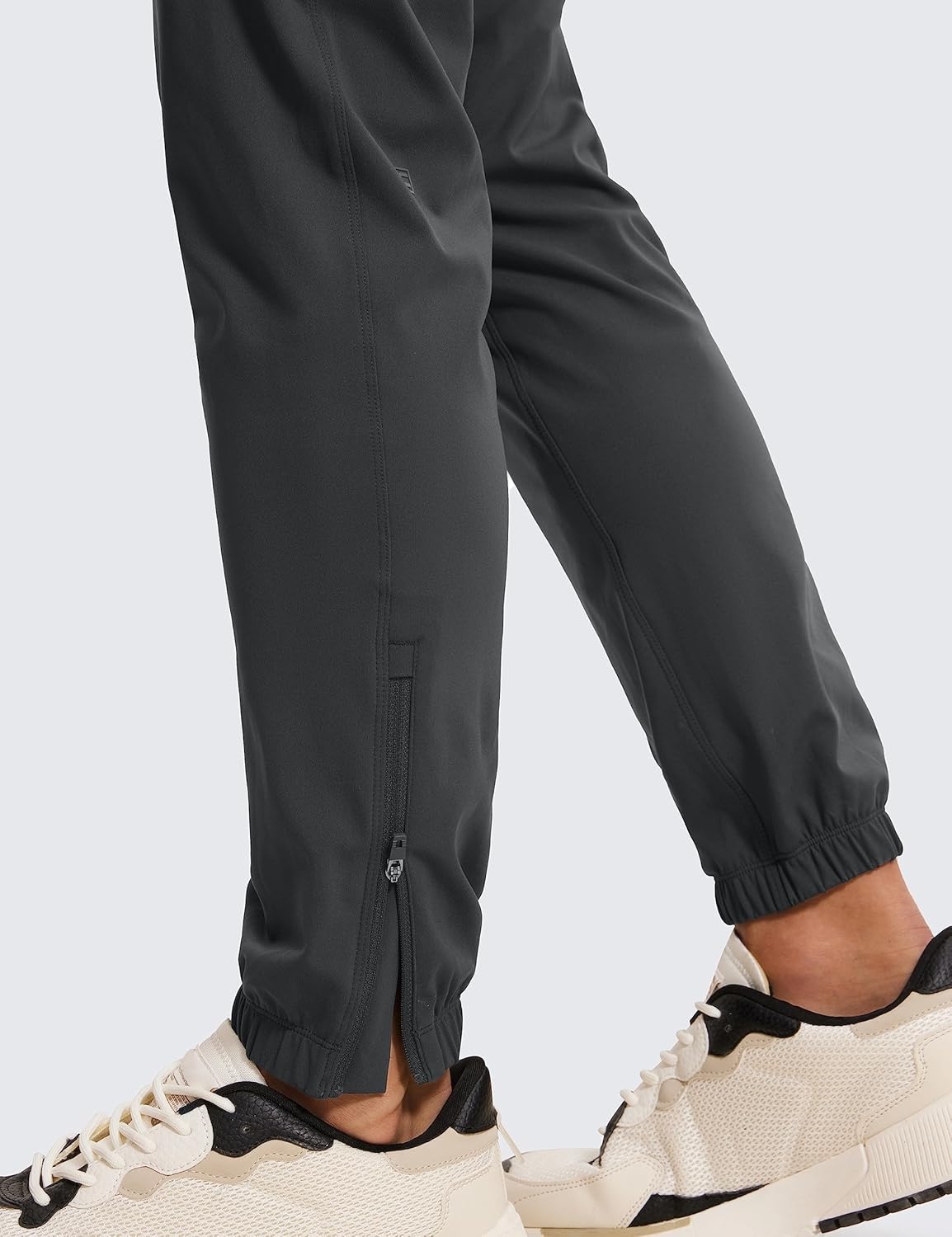 image:imageCRZ YOGA 4Way Stretch Athletic Joggers for Men 3032 Track Golf Gym Workout Hiking Pants with PocketsInk Gray