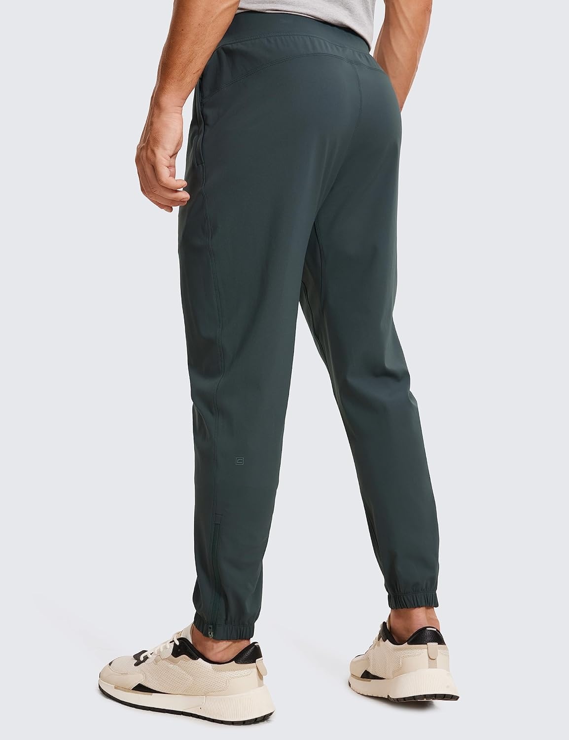 image:imageCRZ YOGA 4Way Stretch Athletic Joggers for Men 3032 Track Golf Gym Workout Hiking Pants with PocketsMelanite
