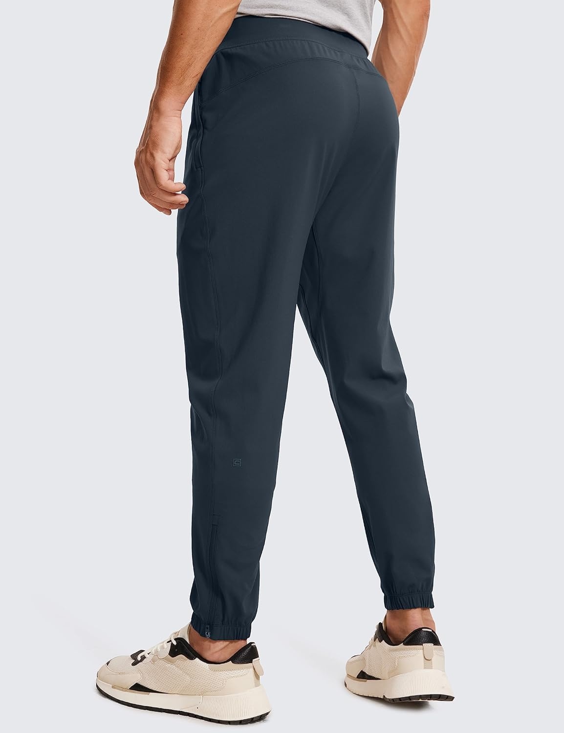 image:imageCRZ YOGA 4Way Stretch Athletic Joggers for Men 3032 Track Golf Gym Workout Hiking Pants with PocketsTrue Navy