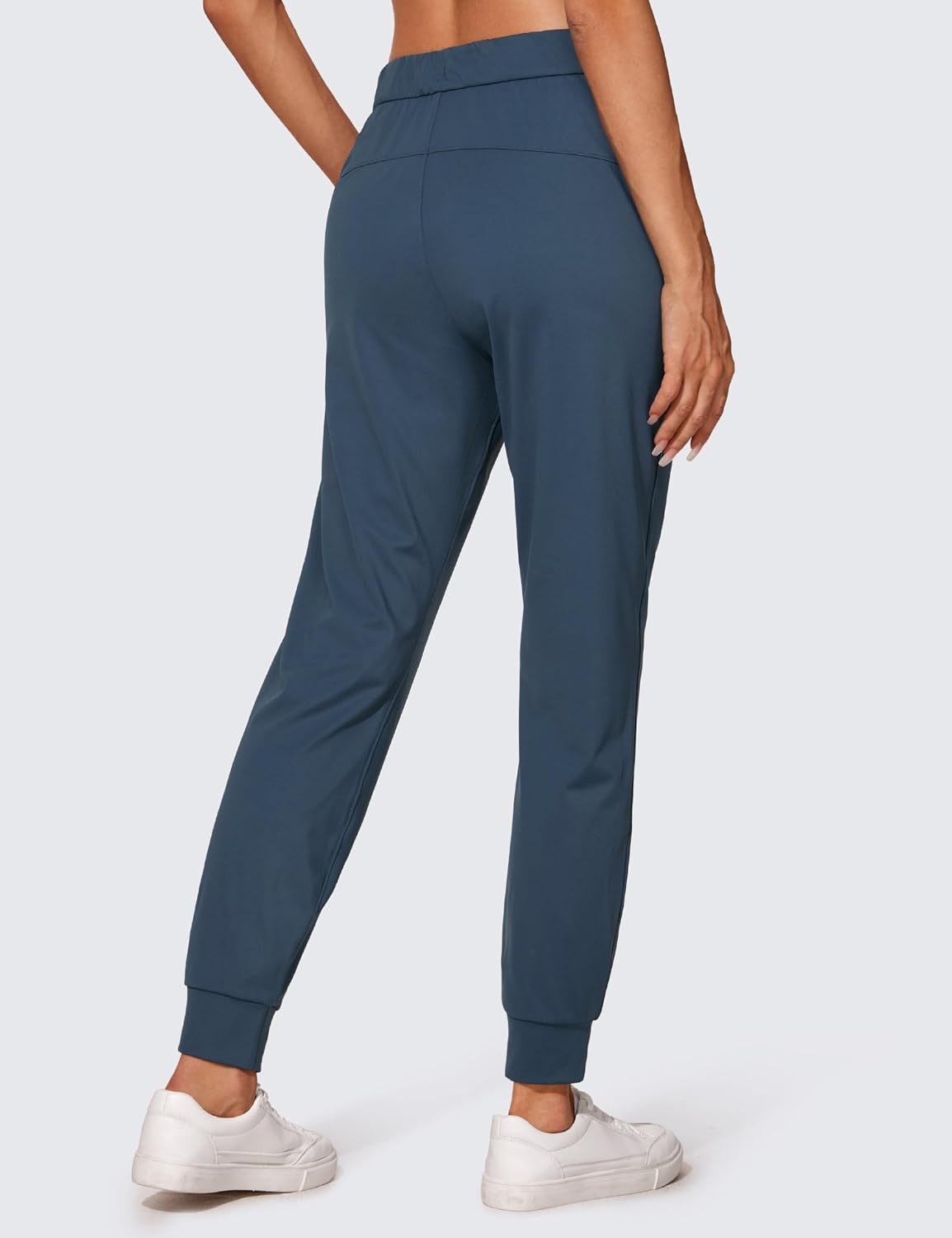 image:imageCRZ YOGA 4Way Stretch Workout Joggers for Women 28 Casual Travel Athletic Pants with PocketsSlate Blue