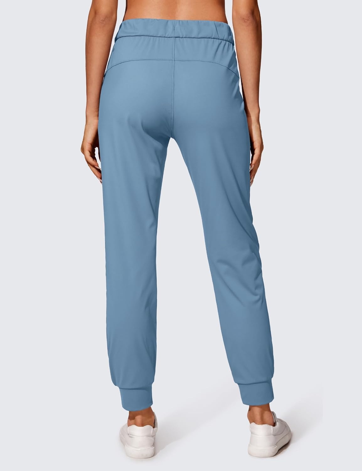 image:imageCRZ YOGA 4Way Stretch Workout Joggers for Women 28 Casual Travel Athletic Pants with PocketsUniverse Blue