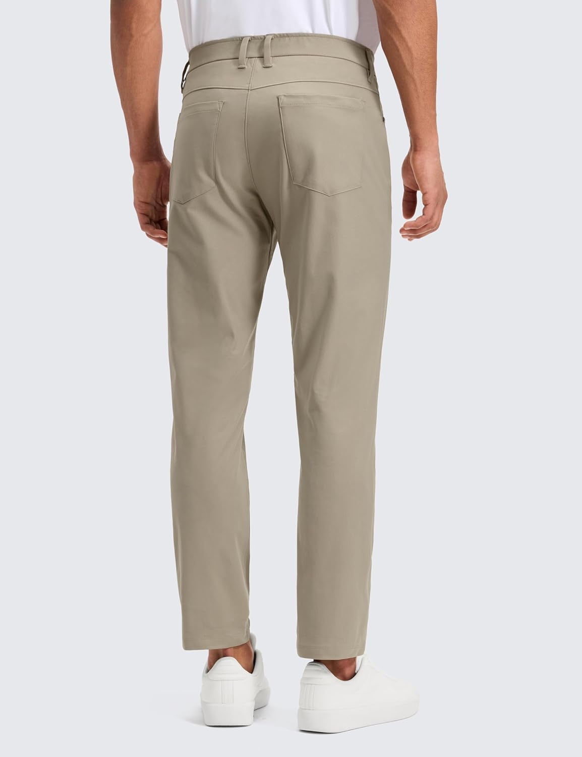 image:imageCRZ YOGA All Day Comfy 5Pocket Golf Pants for Men Quick Dry Lightweight Casual Work Stretch TrousersOak