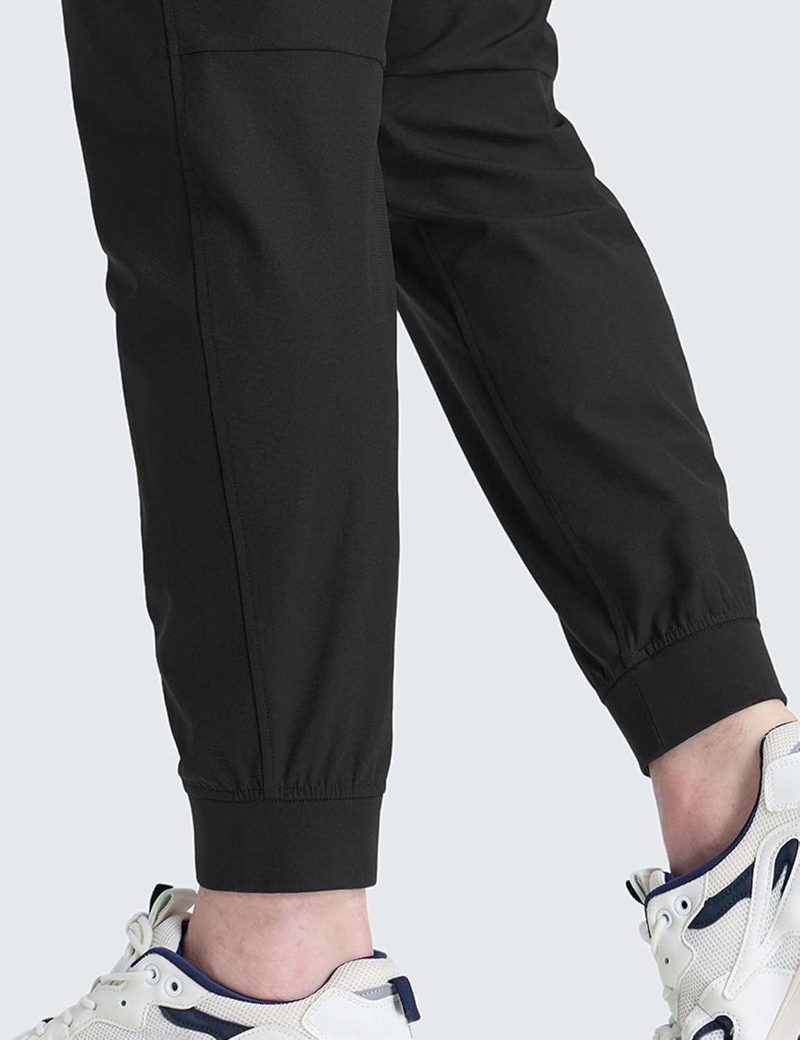 image:imageCRZ YOGA All Day Comfy PullOn Golf Joggers for Men 283032 Quick Dry Lightweight Work Casual Pants with PocketsBlack