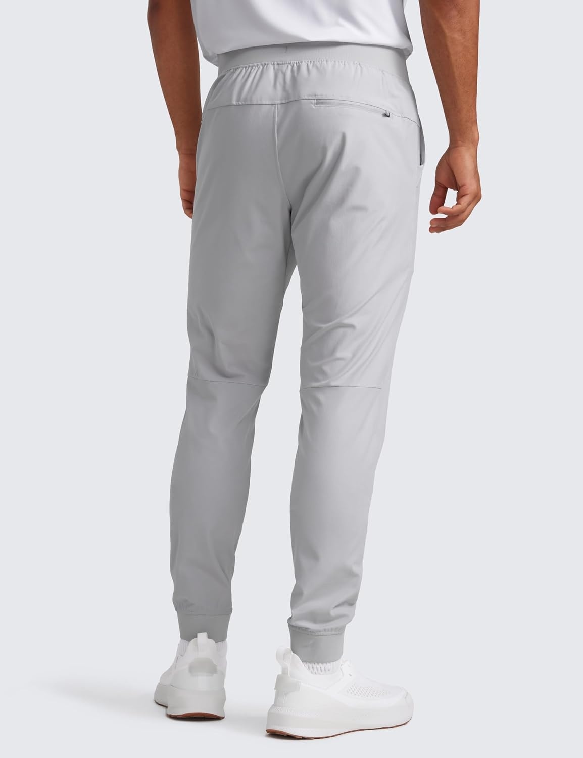 image:imageCRZ YOGA All Day Comfy PullOn Golf Joggers for Men 283032 Quick Dry Lightweight Work Casual Pants with PocketsPlatinum Grey