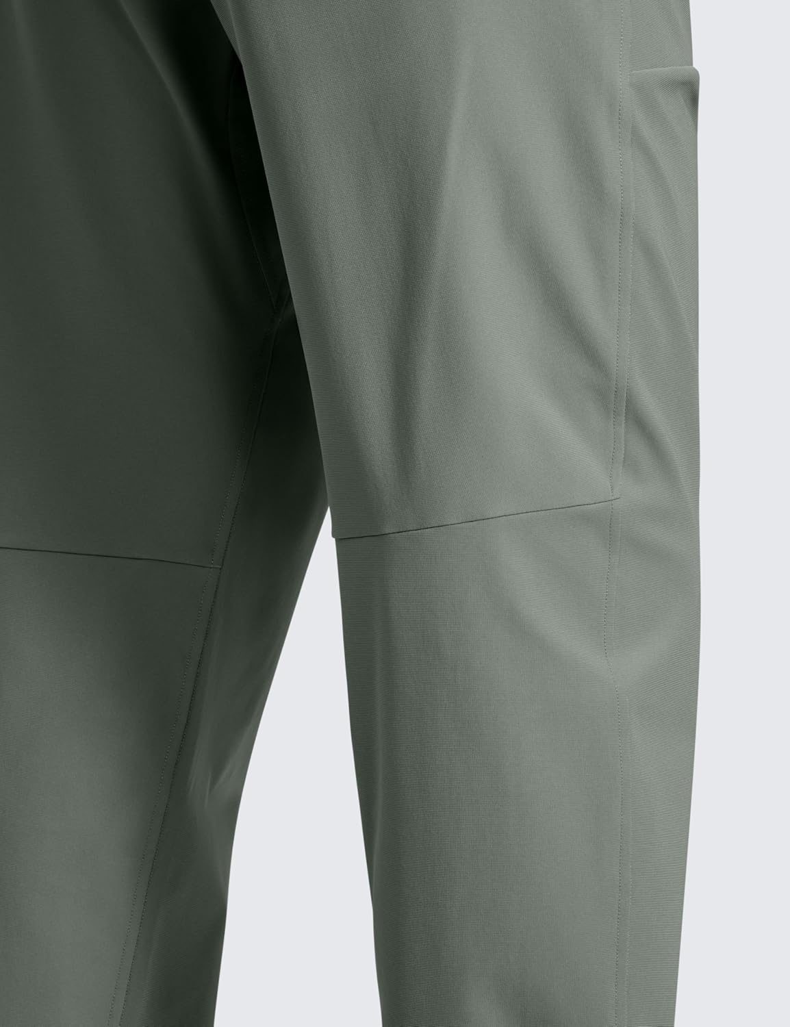 image:imageCRZ YOGA All Day Comfy PullOn Golf Pants for Men 31 Quick Dry Lightweight Work Casual Pants with PocketsGrey Sage