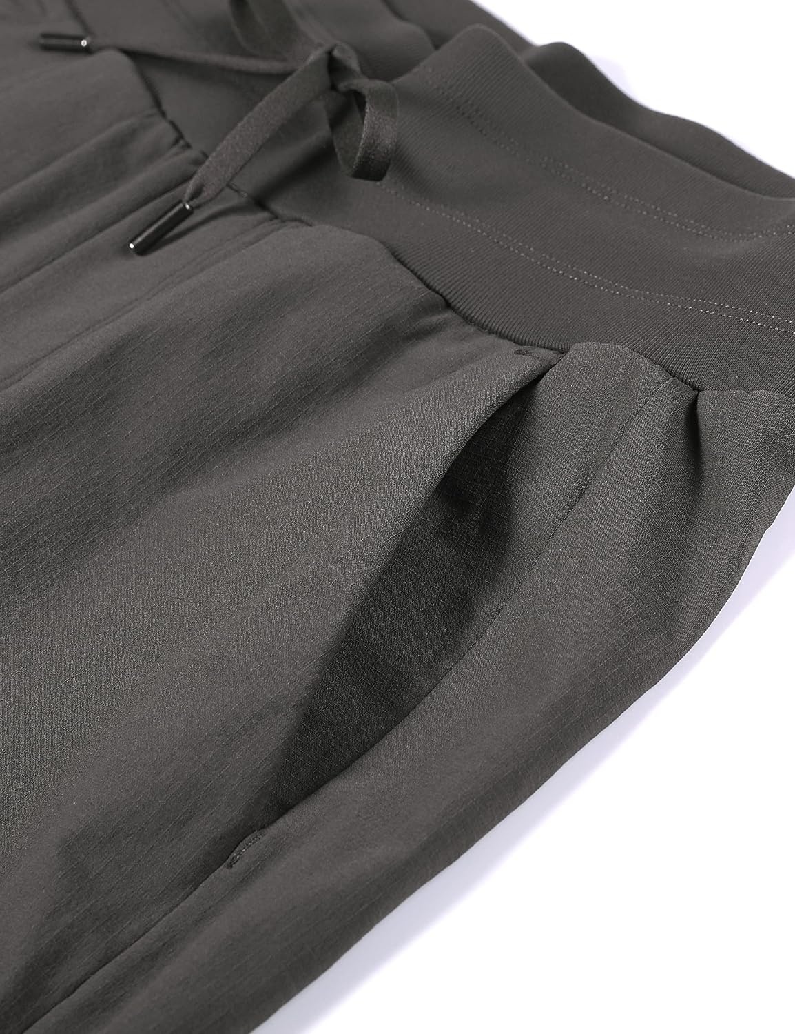image:imageCRZ YOGA Athletic Joggers for Women 275 Lightweight Travel Outdoor Hiking Pants with PocketsMountain Green