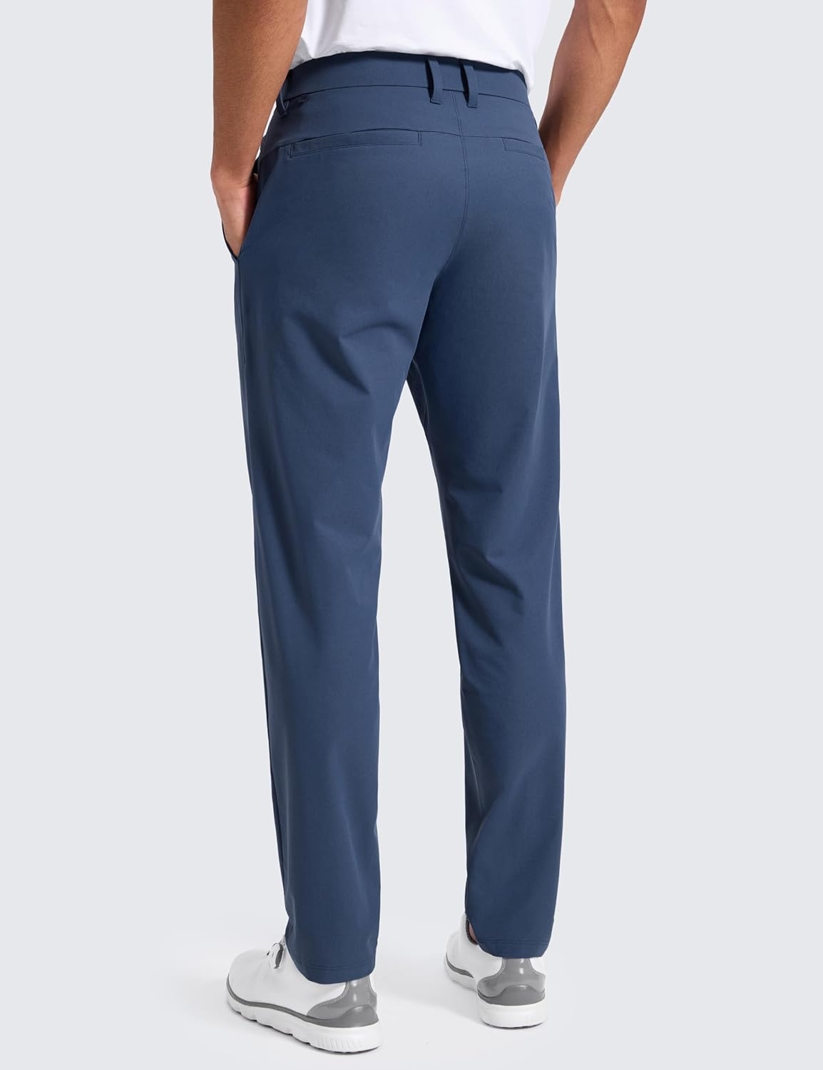 image:imageCRZ YOGA Breeze Comfy Golf Pants for Men 3032 Lightweight Quick Dry Casual Athletic Work Dress Trousers with PocketsElectric Blue