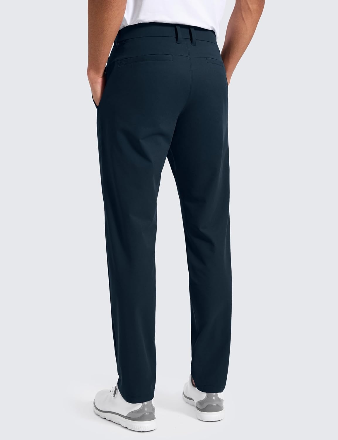 image:imageCRZ YOGA Breeze Comfy Golf Pants for Men 3032 Lightweight Quick Dry Casual Athletic Work Dress Trousers with PocketsTrue Navy