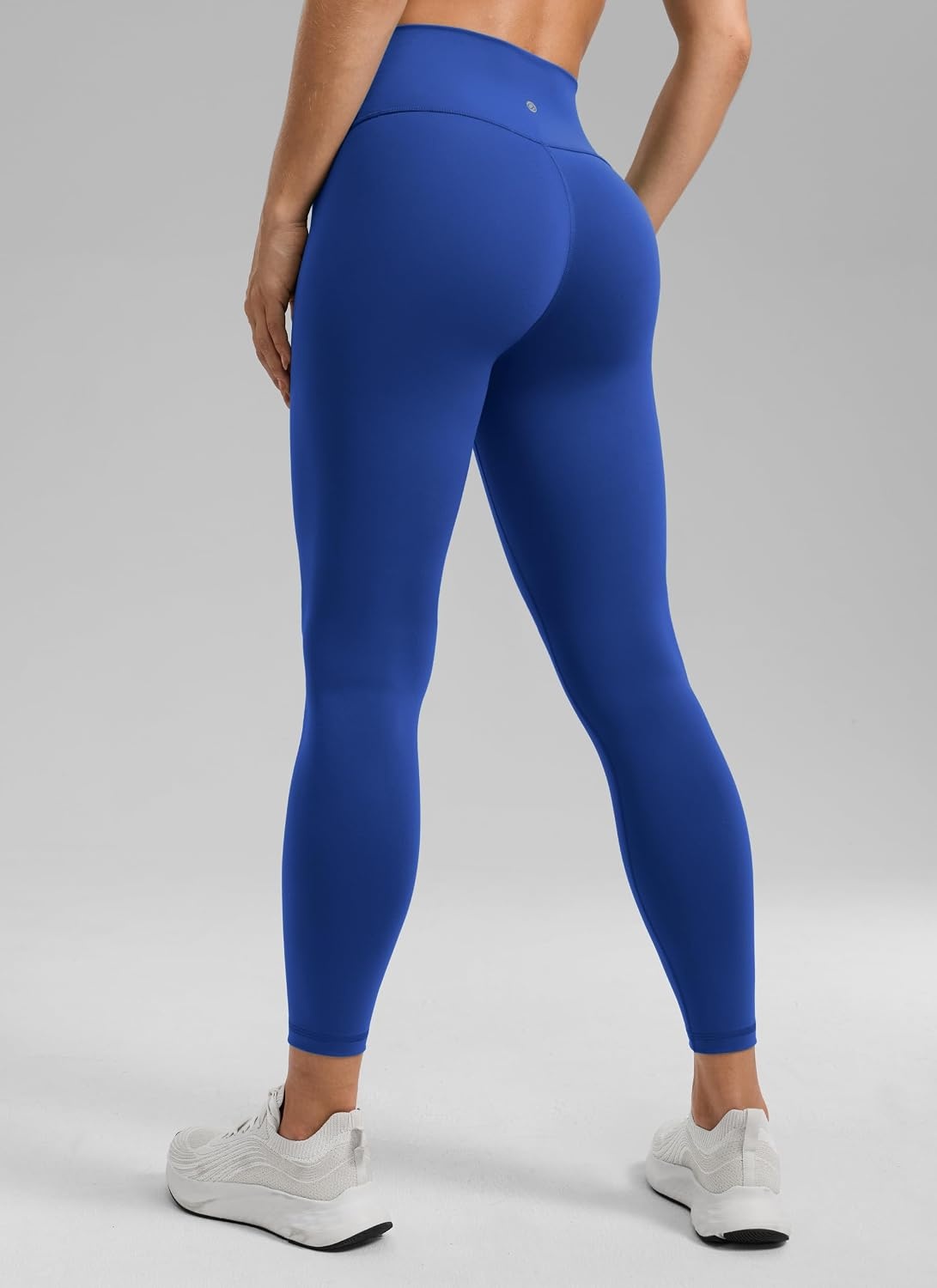 image:imageCRZ YOGA Butterbreeze Workout Leggings 25 High Waisted Athletic Gym Running Womens Yoga Pants Tummy ControlWaves Blue