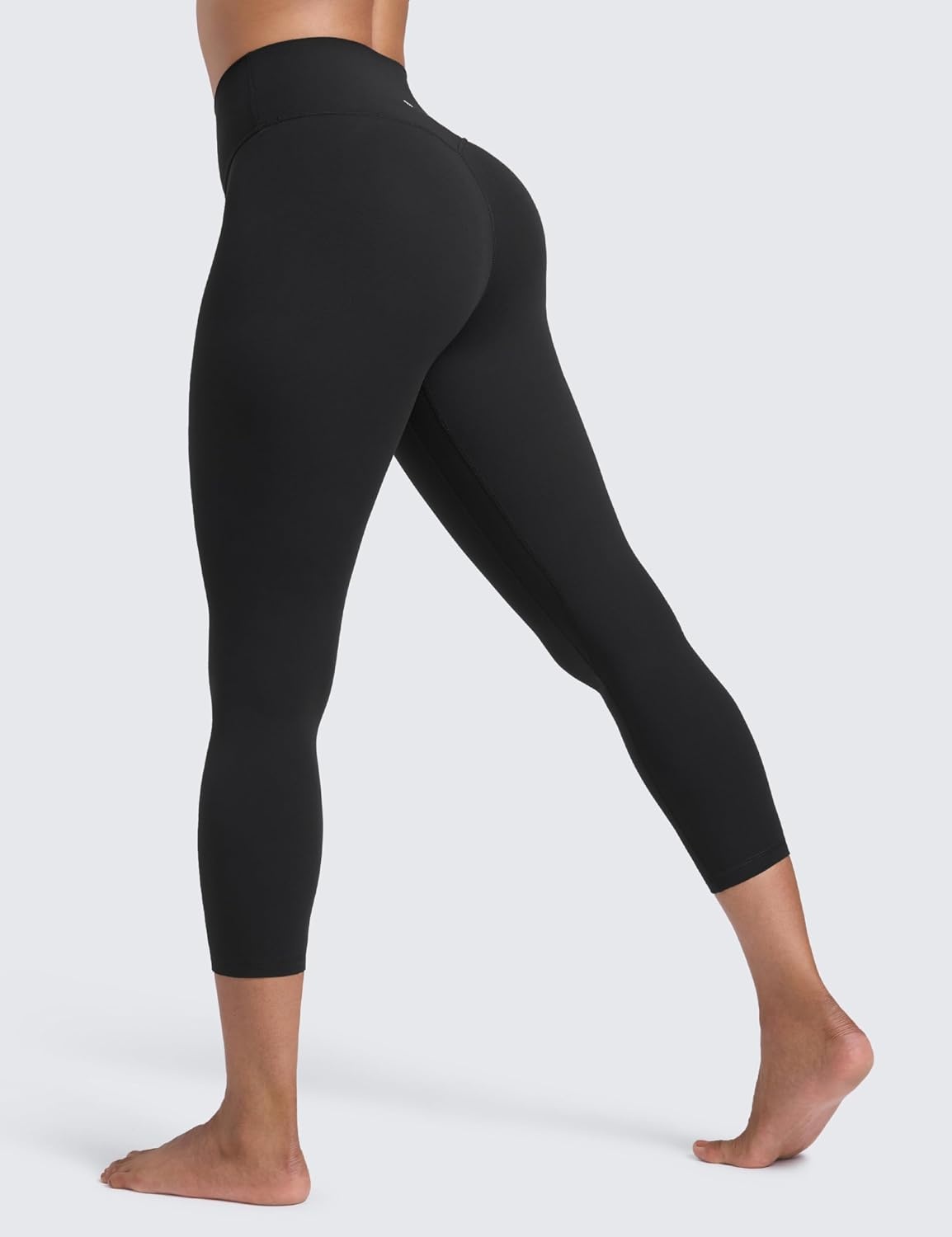 image:imageCRZ YOGA Butterlift Capris Workout Leggings 23 High Waisted Workout Pilates Crop Gym Athletic Womens Yoga PantsBlack