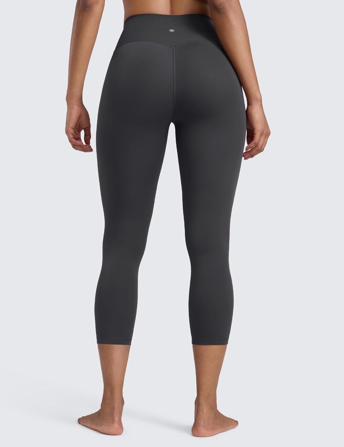 image:imageCRZ YOGA Butterlift Capris Workout Leggings 23 High Waisted Workout Pilates Crop Gym Athletic Womens Yoga PantsMysterious Grey