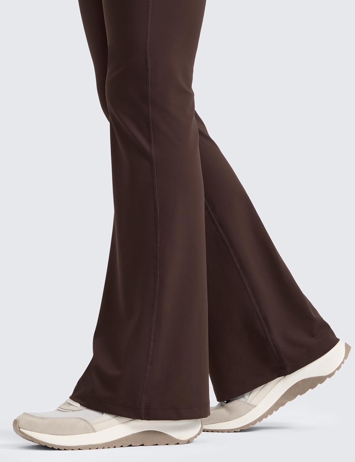 image:imageCRZ YOGA Butterlift Maternity Flare Leggings 31 Workout Yoga Lounge Bootcut Pregnancy Womens Pants Over The BellyHot Fudge Brown